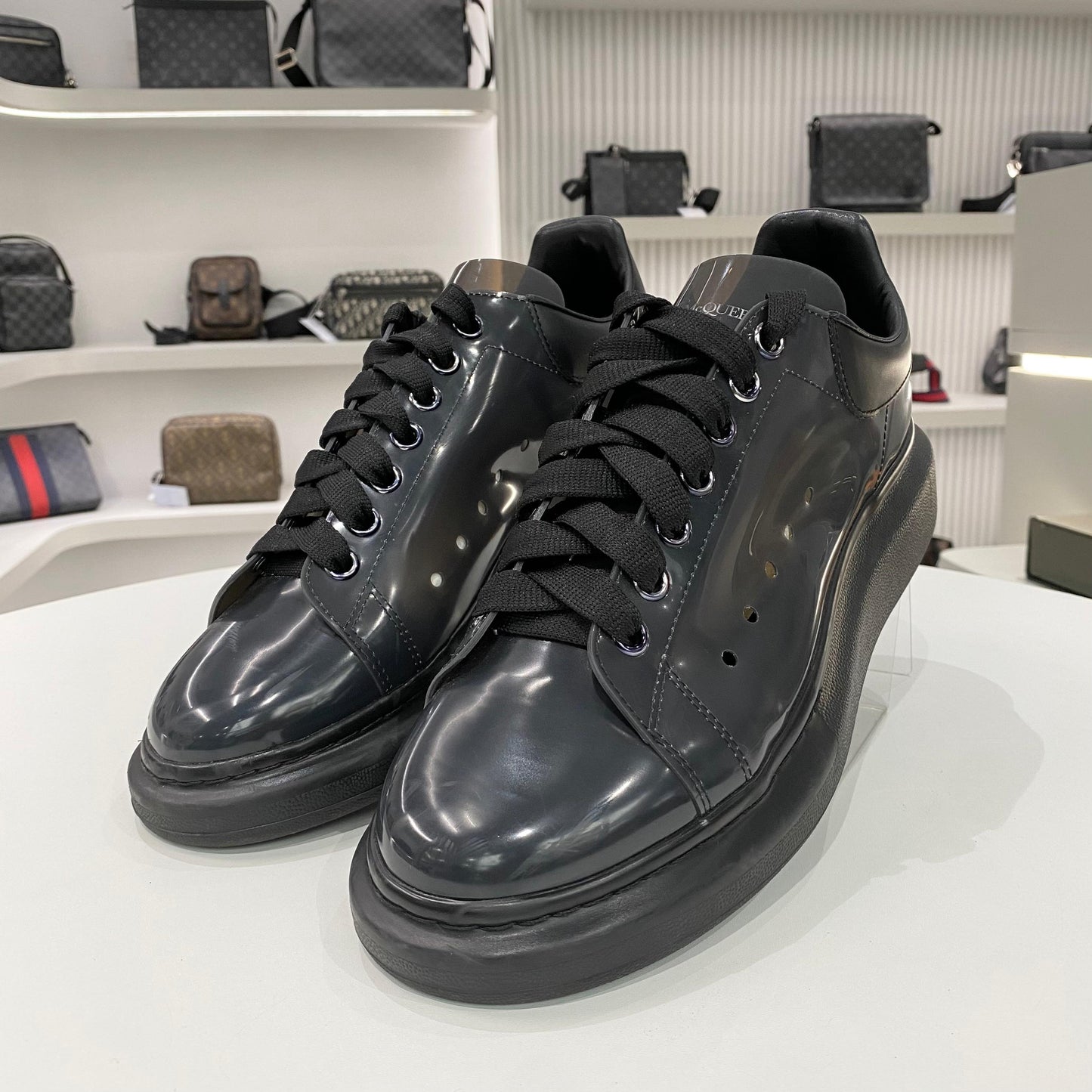 MQ SNEAKERS TRANSPARENT BLACK
