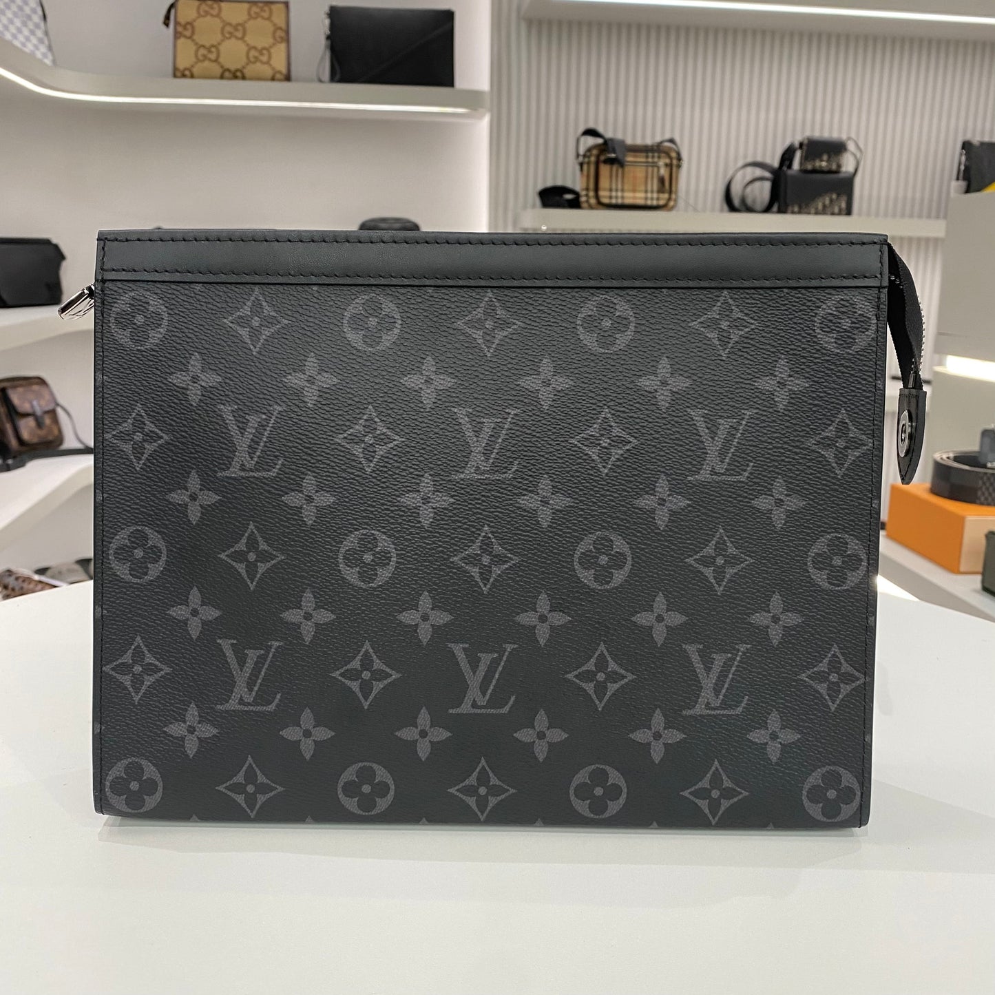 LV MONOGRAM BLACK CLUTCH