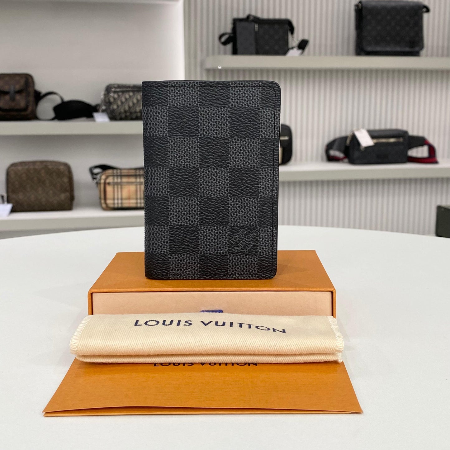 DAMIER CARD WALLET