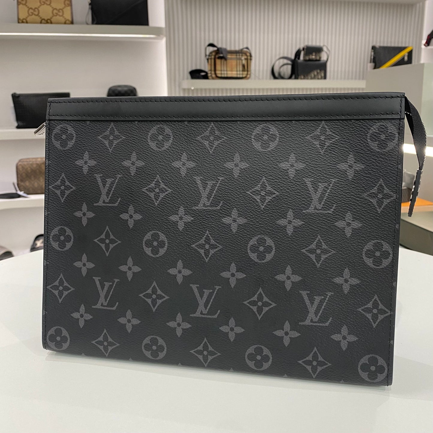 LV MONOGRAM BLACK CLUTCH